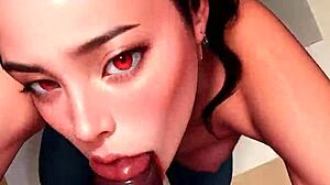 An AI-generated animation of a fun party rock event