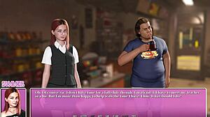 I meet a hot smoking emo with tattoos in summer city