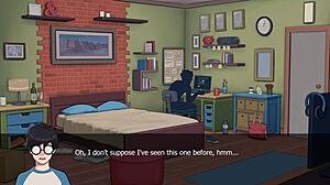 Otakus rage porn game part 1: wake up to big tits in anime hentai