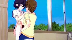 Kasumi Nomura And Olivia And Chisato Higuchi Intense Futanari Sex - Asobi Asobase Hentai 😍