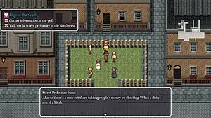 Cute Girl Grabs Strange Object In Man's Box: Detective Girl Of The Steam City Part 6