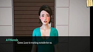 my new family gets erotic in this hentai?