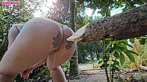 Man, I think bout stuffin wood in my ass when I pee outside, it itches bad!