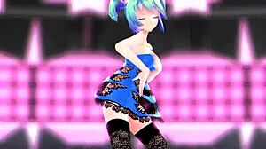 this anime hatsune miku is so cool! 🎶