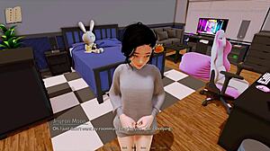 Harem Hotel 419: Cute Curvy Anime Girl In Sexy Outfit