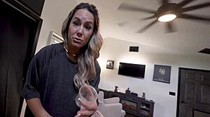 My Depressed Step-Mom Misty Rides Hard for My Sperm to Heal