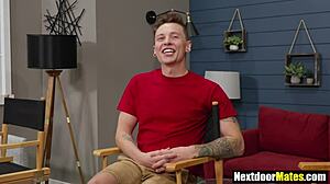 Black jock in 3some fucks white asses