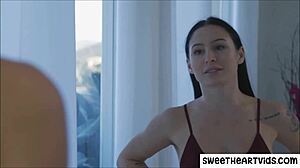 Relaxing massage session turns into gentle seduction