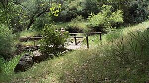 madelyn marie and natasha marley model in outdoor group scene with big tits