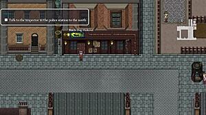 Cute Girl Grabs Strange Object In Man's Box: Detective Girl Of The Steam City Part 6