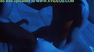 Pornstar engages in blowbang while thinking of friend