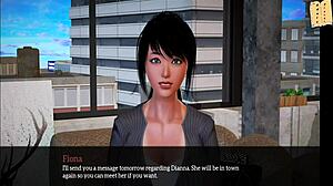 in my new family episode 278, the redhead amateur explores her erotic side.