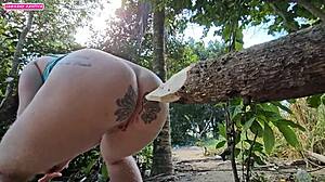 Man, I think bout stuffin wood in my ass when I pee outside, it itches bad!