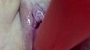 milf feels intense orgasm in solo masturbation tutorial.