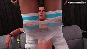 18yo Blonde Pussy Gets Creampied in Being a DIK!