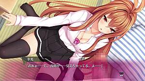 Bukkake Hentai Game 03 with Lingerie Blowbang