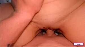 She insures my dick, tests it with her wet pussy!