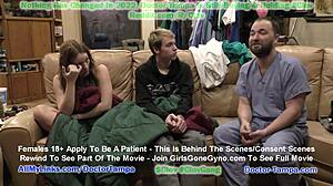 Doctor Checks 8-Month Pregnant Nova Maverick Intensely