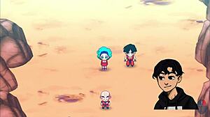 bulma's adventure where she becomes a nympho in compilation scenes