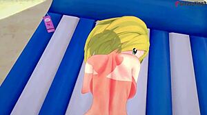 Dark Magician Girl Intensely Fucks In Bikini Yu-Gi-Oh Fantasy Scene