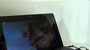 Hot Asian Slut Dreams Of Big White Cock!