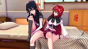 Rias Gremory and Akeno Tease Me in HS DxD NTR Madness 2 on Sheer FantasyKing3