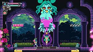 Flip witch pixel hentai game ep 13 monster cock titjob and facial cumshot