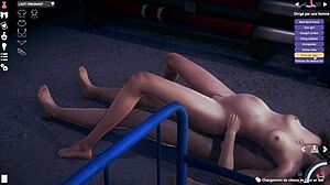 Pregnant woman gets wild in 3D hentai fuck game