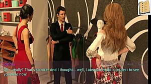 Feeling intense emotions as blonde teen wife and MILF stepmother engage in erotic game with big tits and ass