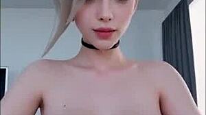 Overwatch mercy cosplay dick ride uncensored hentai ai generated