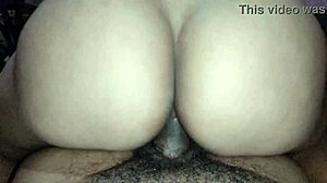 Pounding cousin's ass and cumming inside