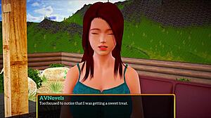 in my new family, the brunette with small tits and big ass gets involved in some wild hentai adventures