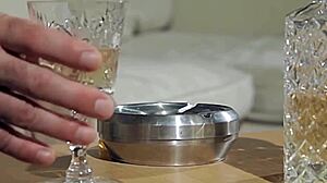 Rich Guy Dominates Submissive 18+ Whore in Cruel Russian Play