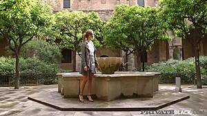 Alexis crystal and sofi goldfinger subtly share big black cock