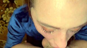 Amazing intense facefuck to throatpie