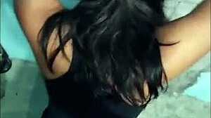 Fucking a Latina Brunette Against the Wall.