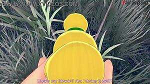 Tinker Bell Grows Up for Wild Forest Fuck with Fairy Watching