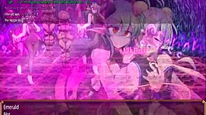 Quarta Knight Emerald Bound in Bondage with Big Tits!