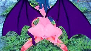 Morrigan fucks in 3d world