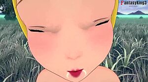 Tinker Bell Grows Up for Wild Forest Fuck with Fairy Watching