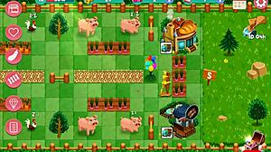 check out this booty farm flashing scene