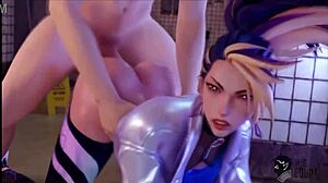 compilation of 3d animated scenes and music videos