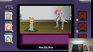 leo-chan intense outdoor sex in pokemon parody game