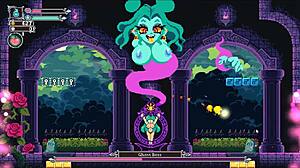 Flip witch pixel hentai game ep 13 monster cock titjob and facial cumshot