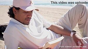 Public Beach Fucking Temptation With Curvy Babe