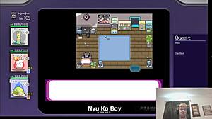 leo-chan intense outdoor sex in pokemon parody game