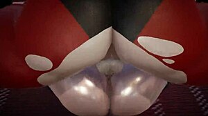 I wach Violet Parr get creampied by Helen in double futa sceen