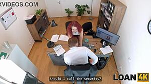 Why does the slutty redhead offer her fit body for the vegan restaurant?