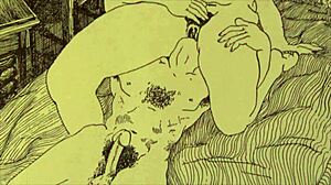 Vintage Cartoon Anime Hentai Drawings with Erotic Antique Themes