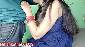 Newly married Indian ex-girlfriend craves hard sex with ex-boyfriend